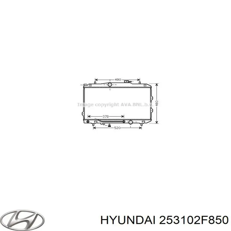 Радиатор 253102F900 Hyundai/Kia