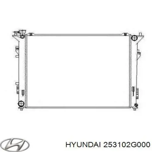253102G000 Hyundai/Kia радиатор