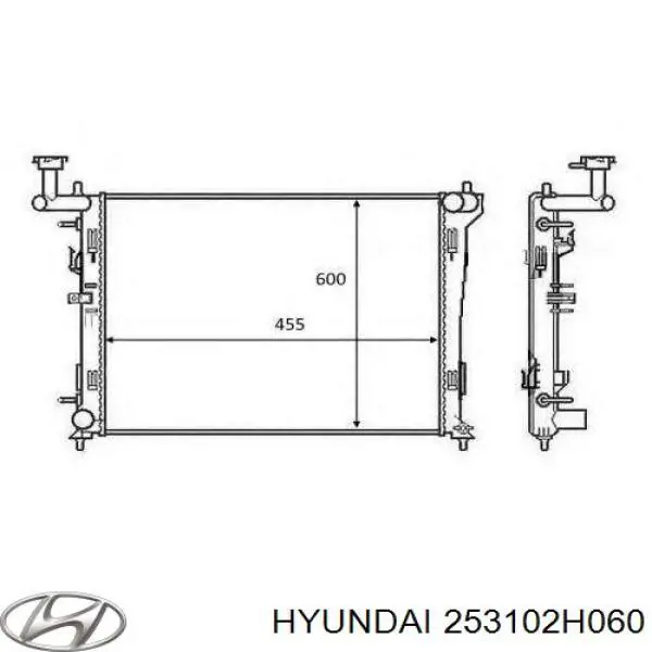 253102H060 Hyundai/Kia радиатор
