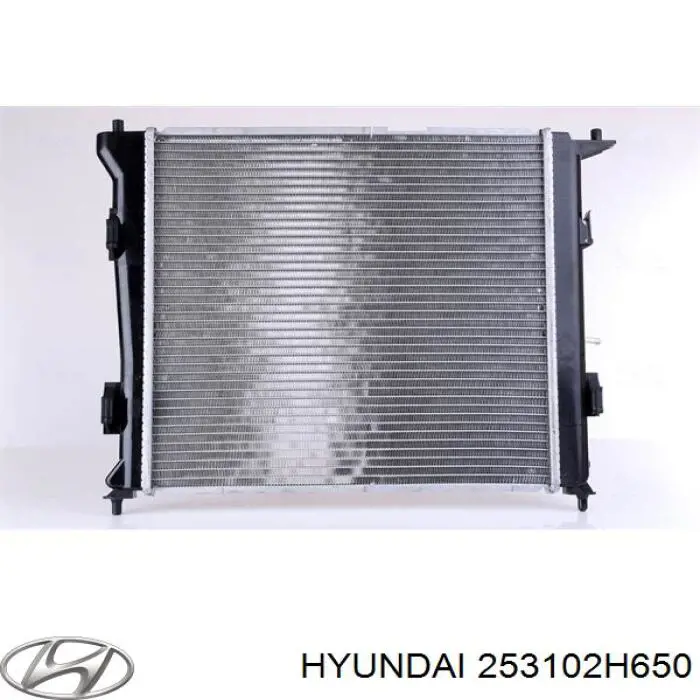 Радиатор охлаждения двигателя Hyundai/Kia 253102H650 цена, от 147.16 USD