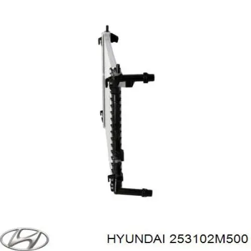 Купить 253102M500 Hyundai/Kia Радиатор водяной