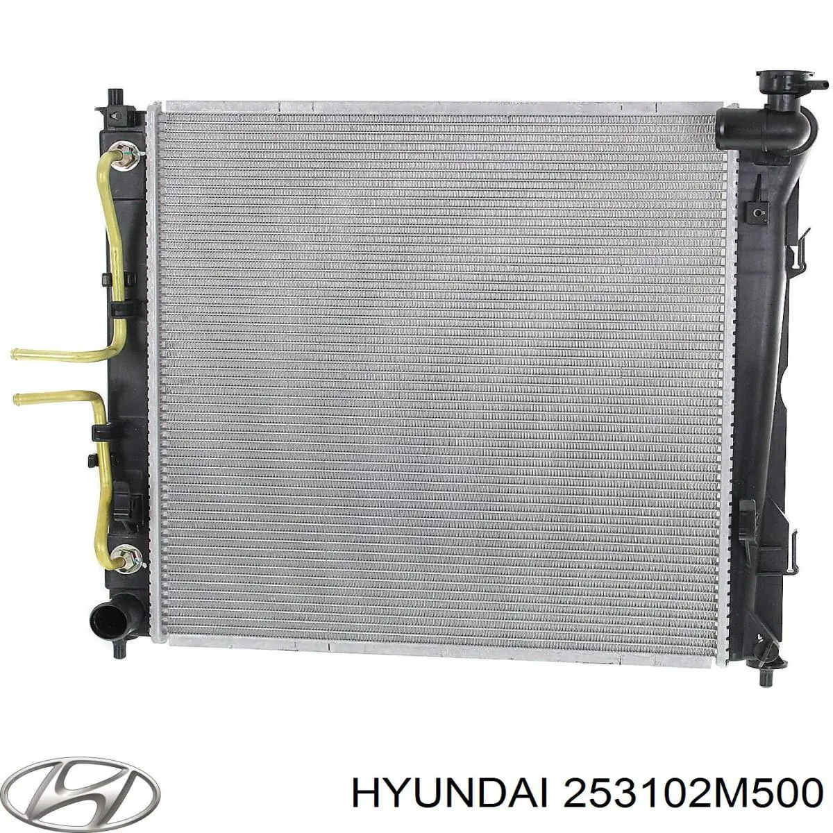 Радиатор охлаждения двигателя Hyundai/Kia 253102M500 цена, от 227.67 USD