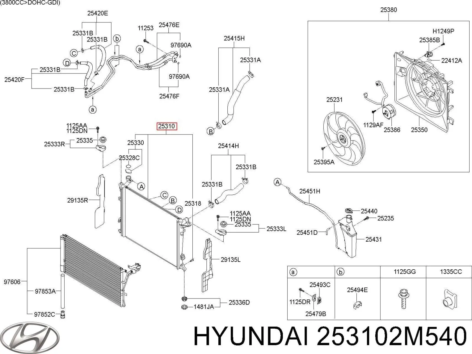  253102M540 Hyundai/Kia