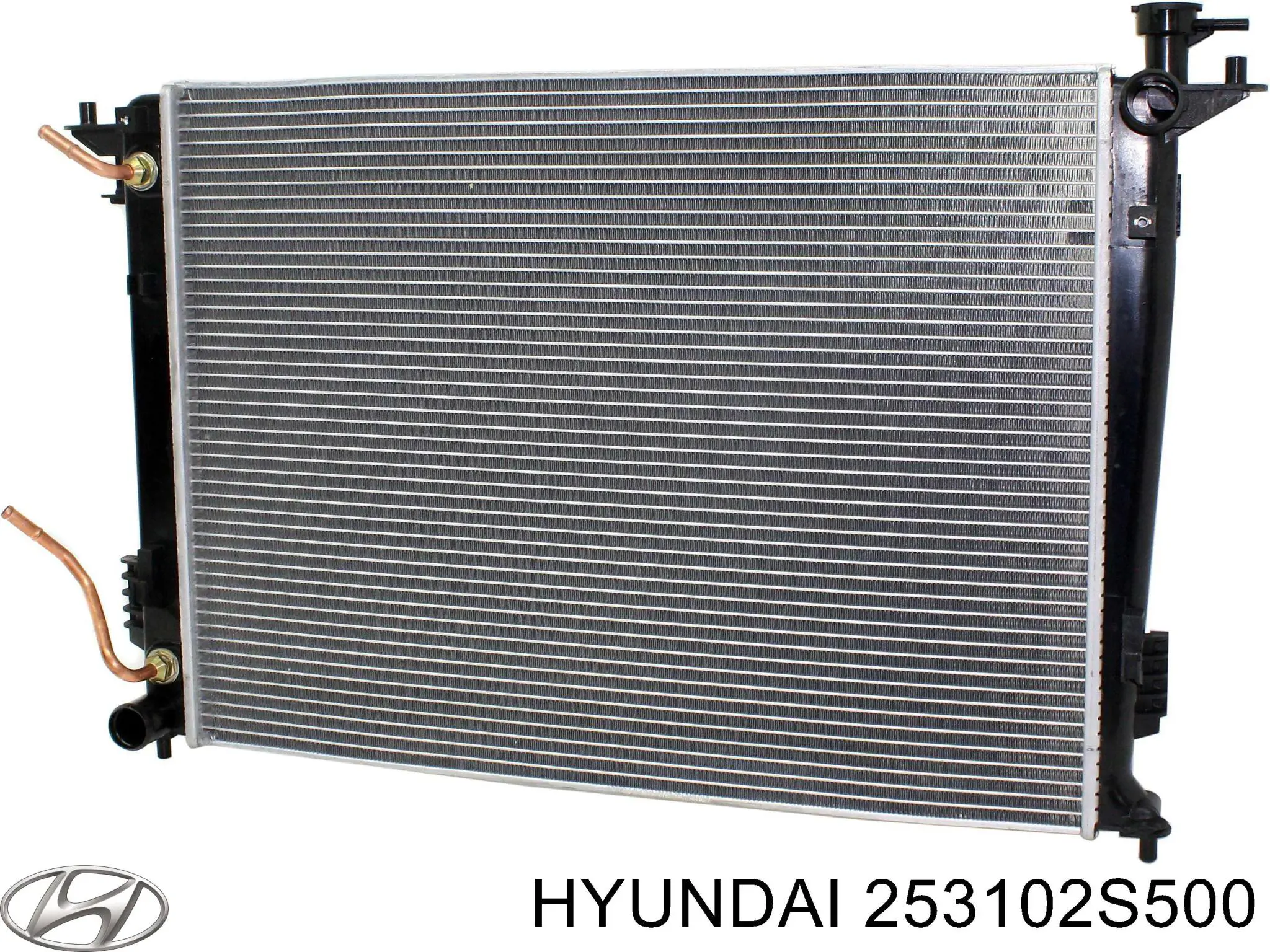 Радиатор охлаждения двигателя Hyundai/Kia 253102S500 цена, от 61.65 USD