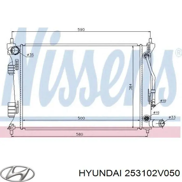  253102V050 Hyundai/Kia