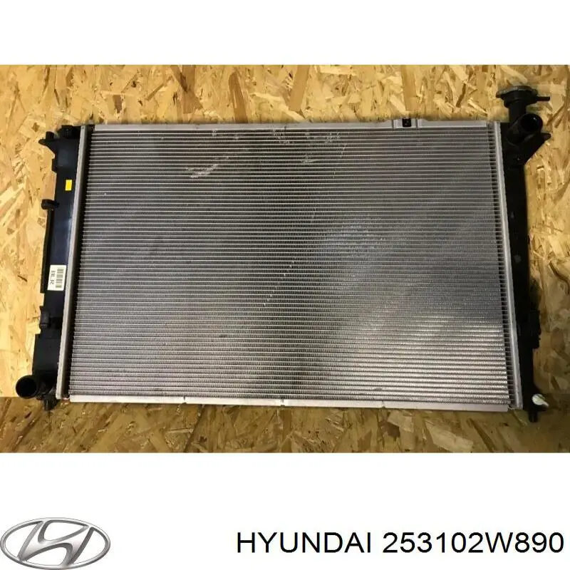 253102W890 Hyundai/Kia radiador de esfriamento de motor