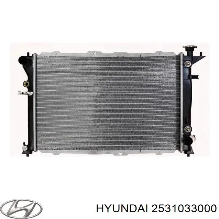 Радиатор 2531033000 Hyundai/Kia