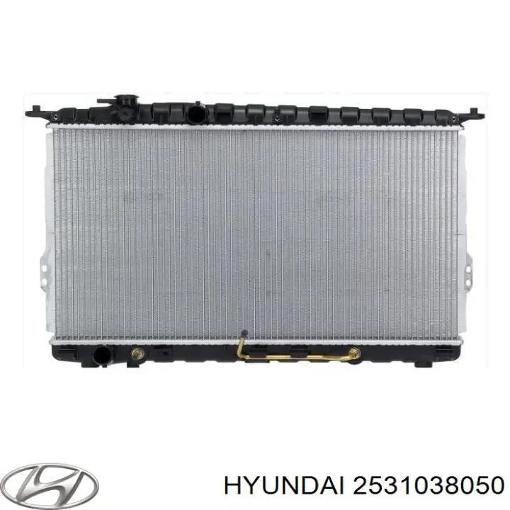 2531038050 Hyundai/Kia радиатор