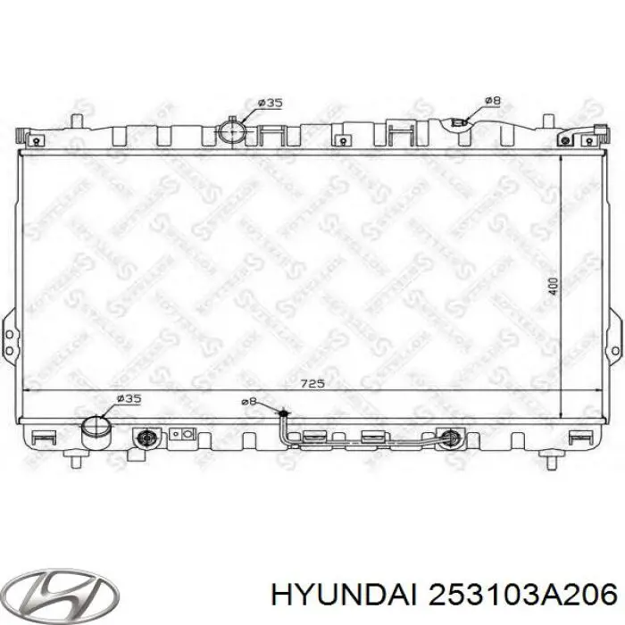 253103A206 Hyundai/Kia радиатор