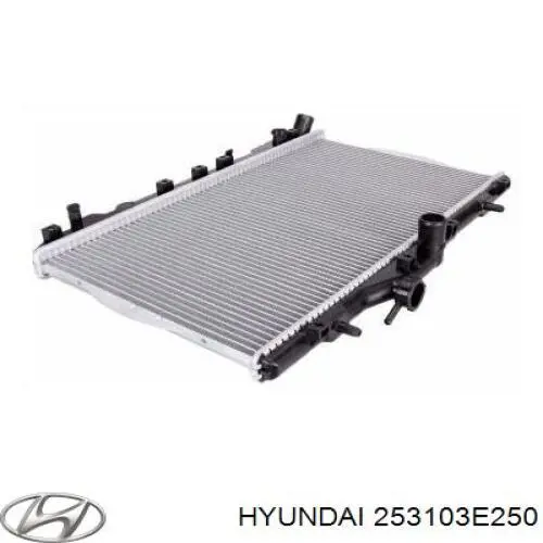 253103E250 Hyundai/Kia радиатор
