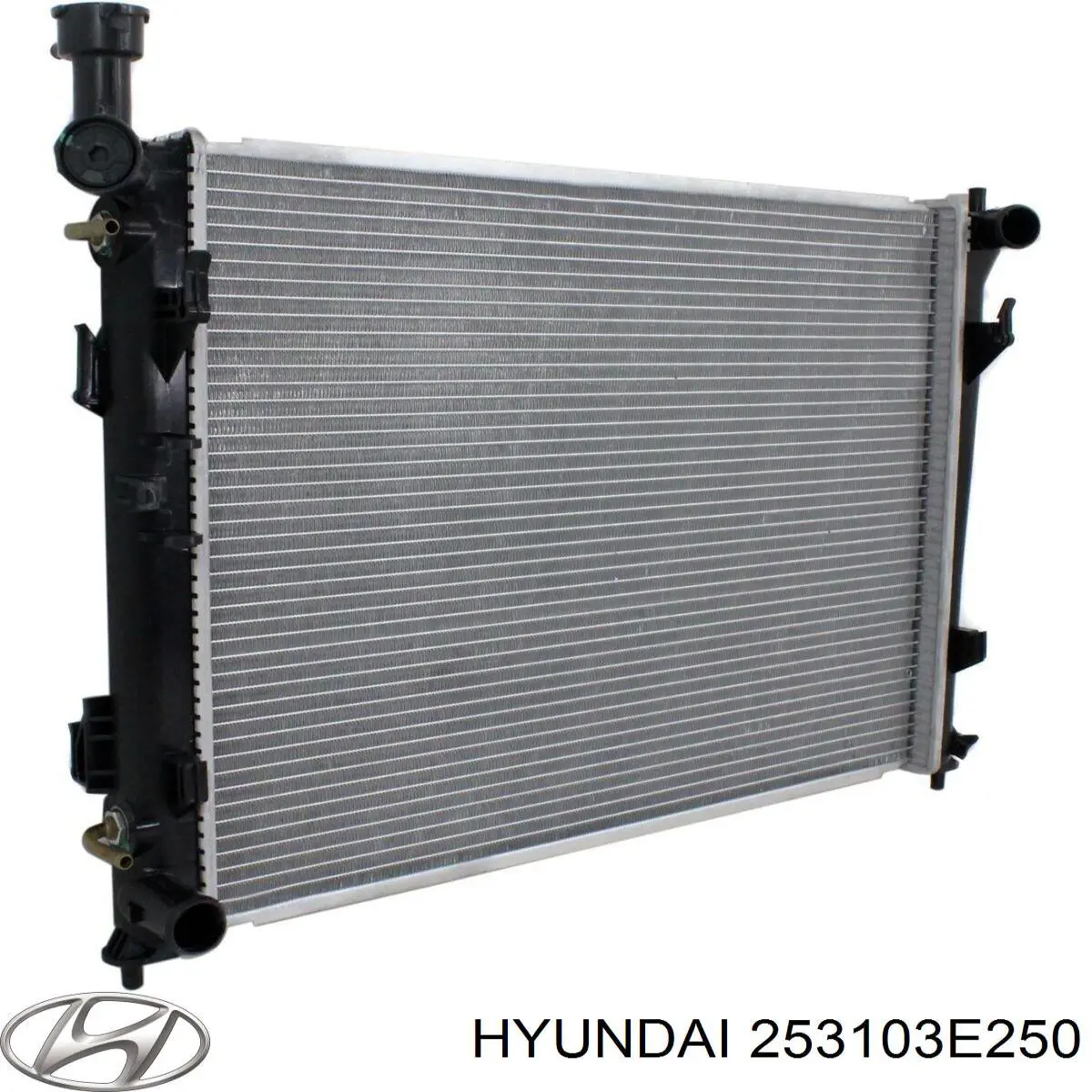 Радиатор охлаждения двигателя Hyundai/Kia 253103E250 цена, от 154.65 USD