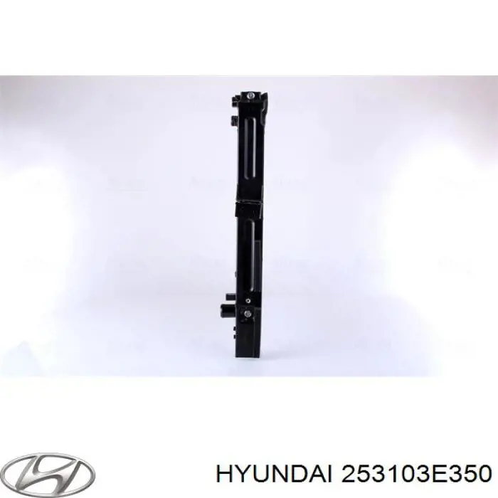 Радиатор охлаждения двигателя Hyundai/Kia 253103E350 цена, от 101.15 USD