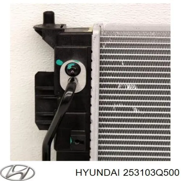 Радиатор охлаждения двигателя Hyundai/Kia 253103Q500 цена, от 76.02 USD