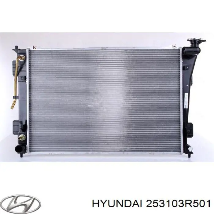 253103R501 Hyundai/Kia radiador de esfriamento de motor