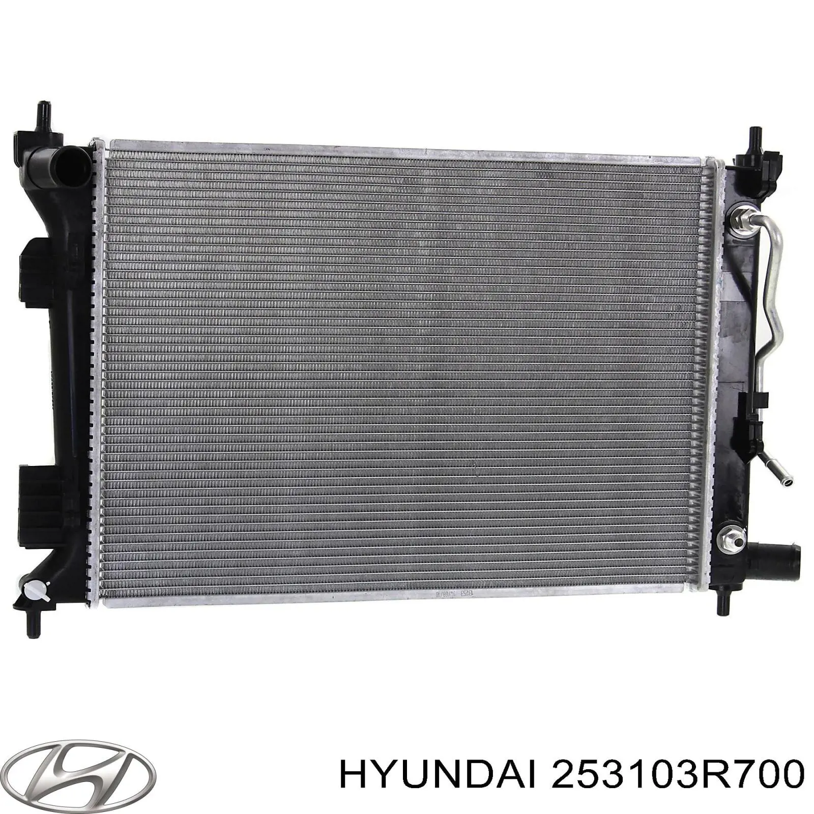 253103R700 Hyundai/Kia radiador de esfriamento de motor