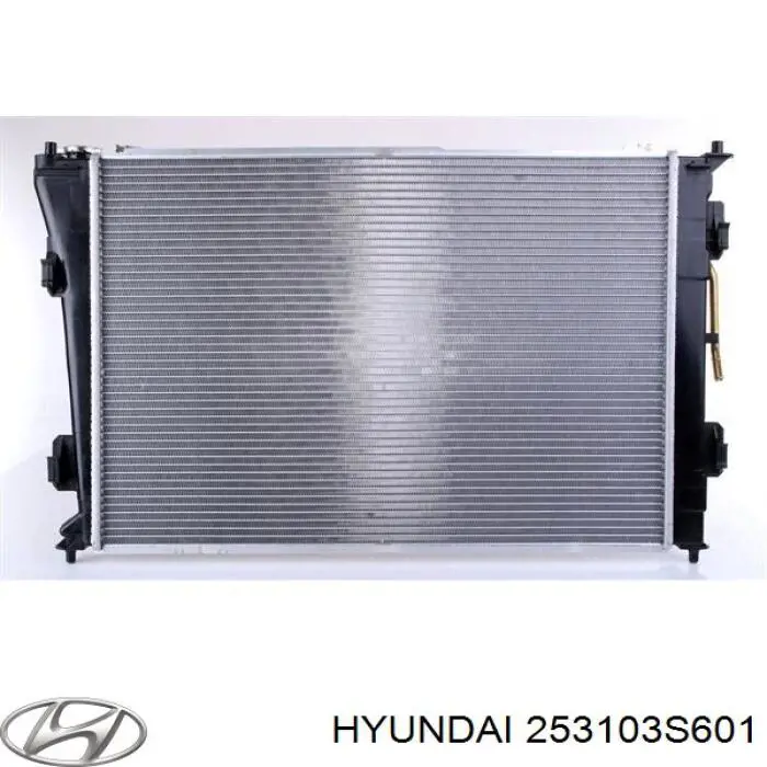 Радиатор охлаждения двигателя Hyundai/Kia 253103S601 цена, от 93.20 USD