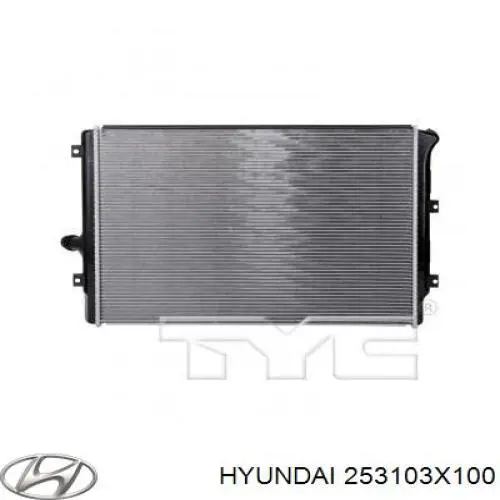 Купить 253103X100 Hyundai/Kia Радиатор водяной