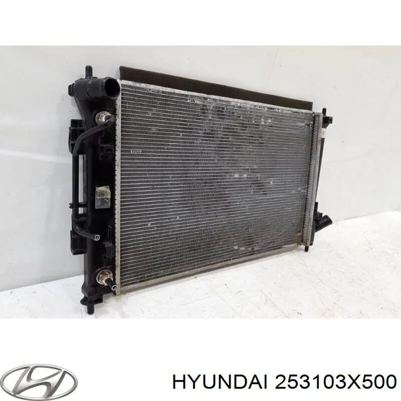 Радиатор охлаждения двигателя Hyundai/Kia 253103X500 цена, от 70.62 USD