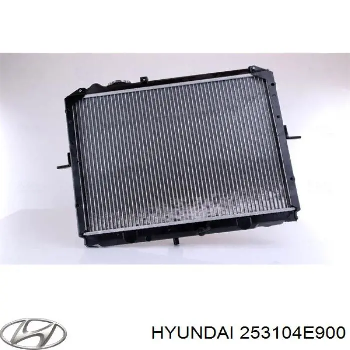 Купить 253104E900 Hyundai/Kia Радиатор водяной