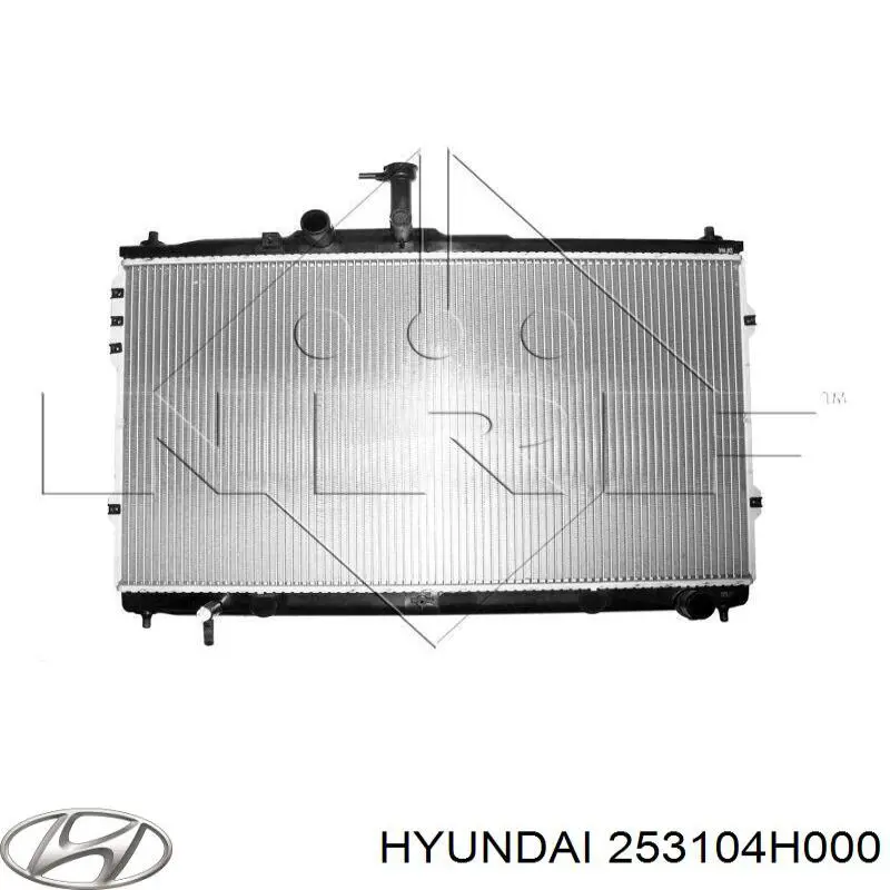 Радиатор 253104H000 Hyundai/Kia