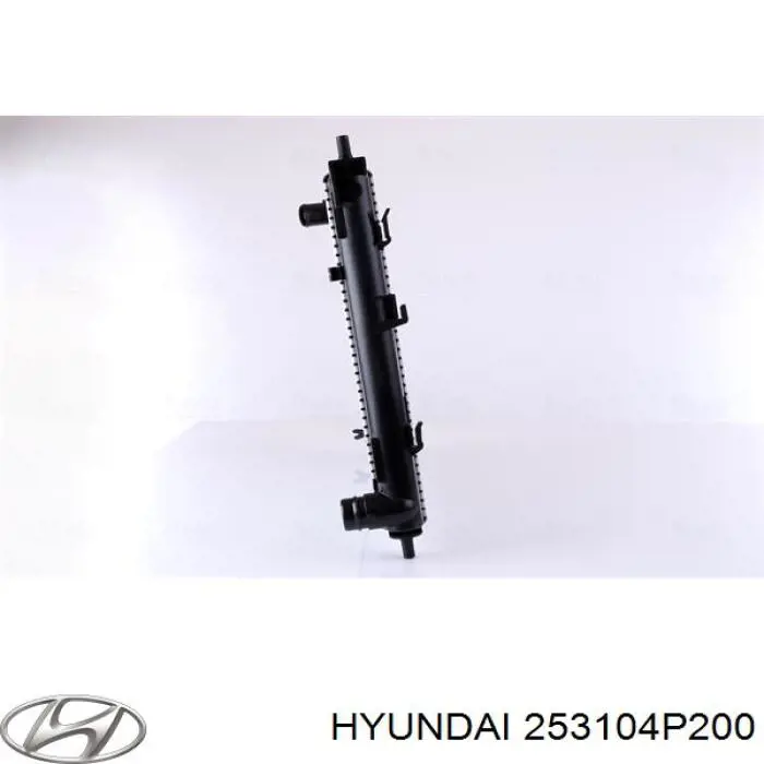 Радиатор охлаждения двигателя Hyundai/Kia 253104P200 цена, от 191.08 USD