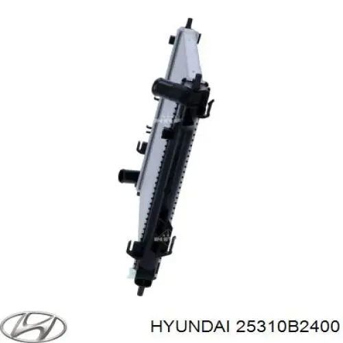 Радиатор охлаждения двигателя Hyundai/Kia 25310B2400 цена, от 172.51 USD