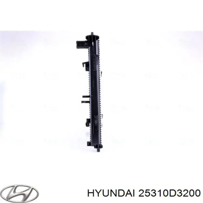 Радиатор охлаждения двигателя Hyundai/Kia 25310D3200 цена, от 152.54 USD