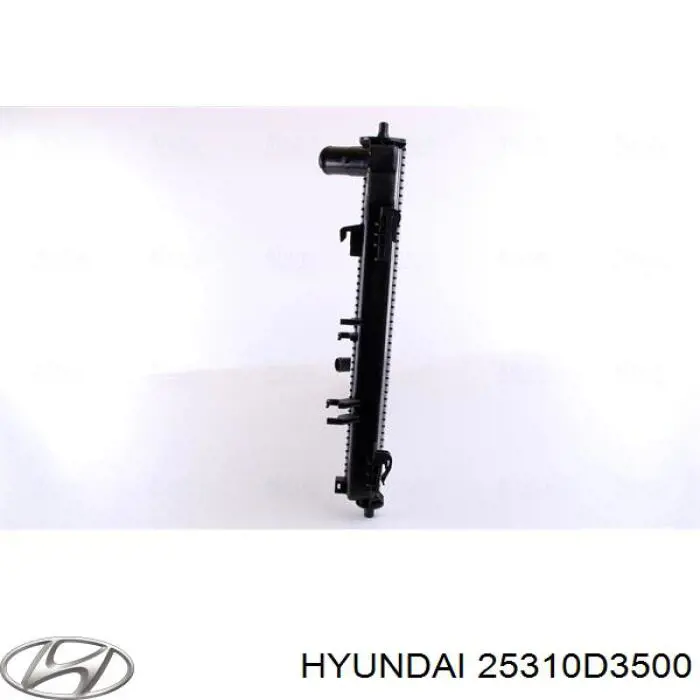 Радиатор 25310D3500 Hyundai/Kia