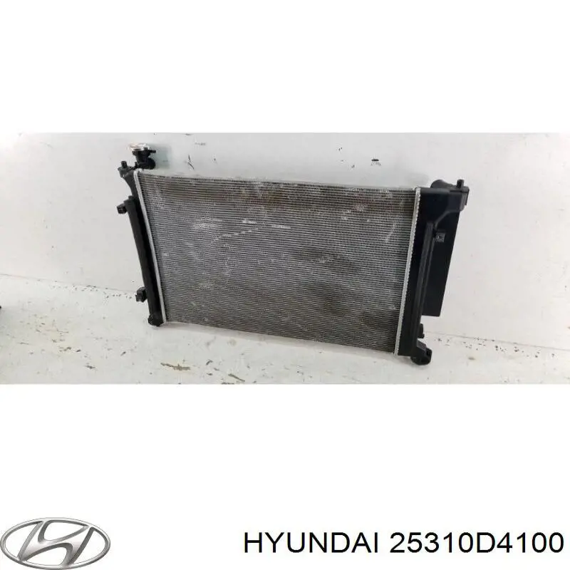 Радиатор охлаждения двигателя Hyundai/Kia 25310D4100 цена, от 104.40 USD