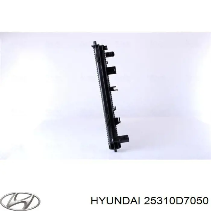 25310D7050 Hyundai/Kia radiador de esfriamento de motor