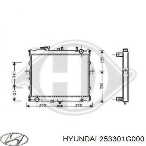 Крышка/пробка радиатора Hyundai/Kia 253301G000 цена, от 5.65 USD