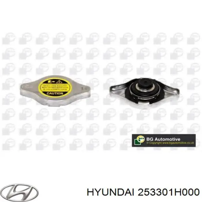 Крышка/пробка радиатора Hyundai/Kia 253301H000 цена, от 7.10 USD