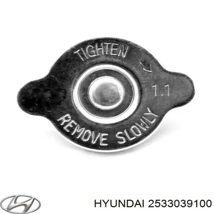Пробка радиатора Hyundai/Kia 2533039100
