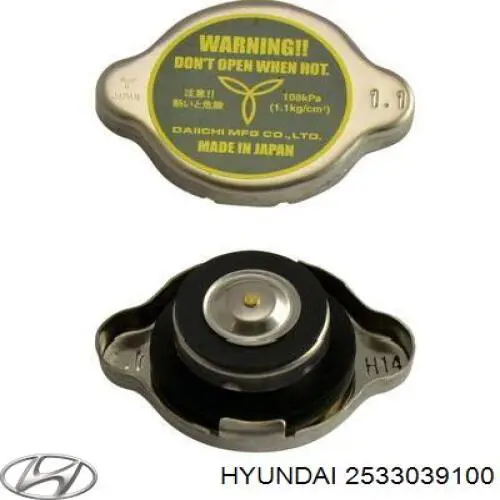 Купить 2533039100 Hyundai/Kia Крышка радиатора