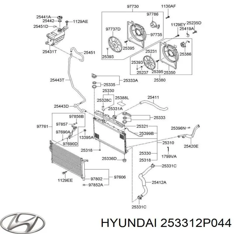 253312P044 Hyundai/Kia 