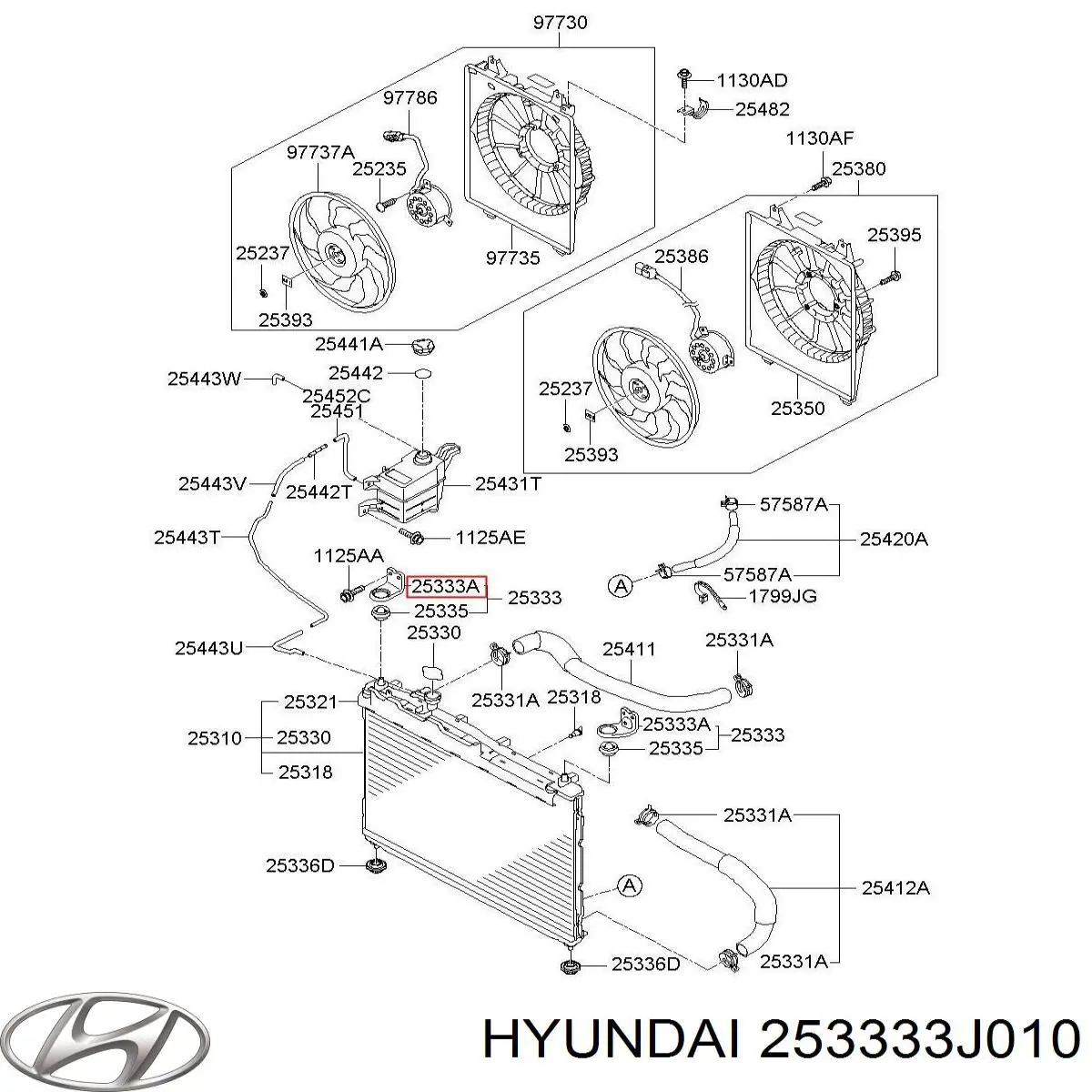  253333J010 Hyundai/Kia