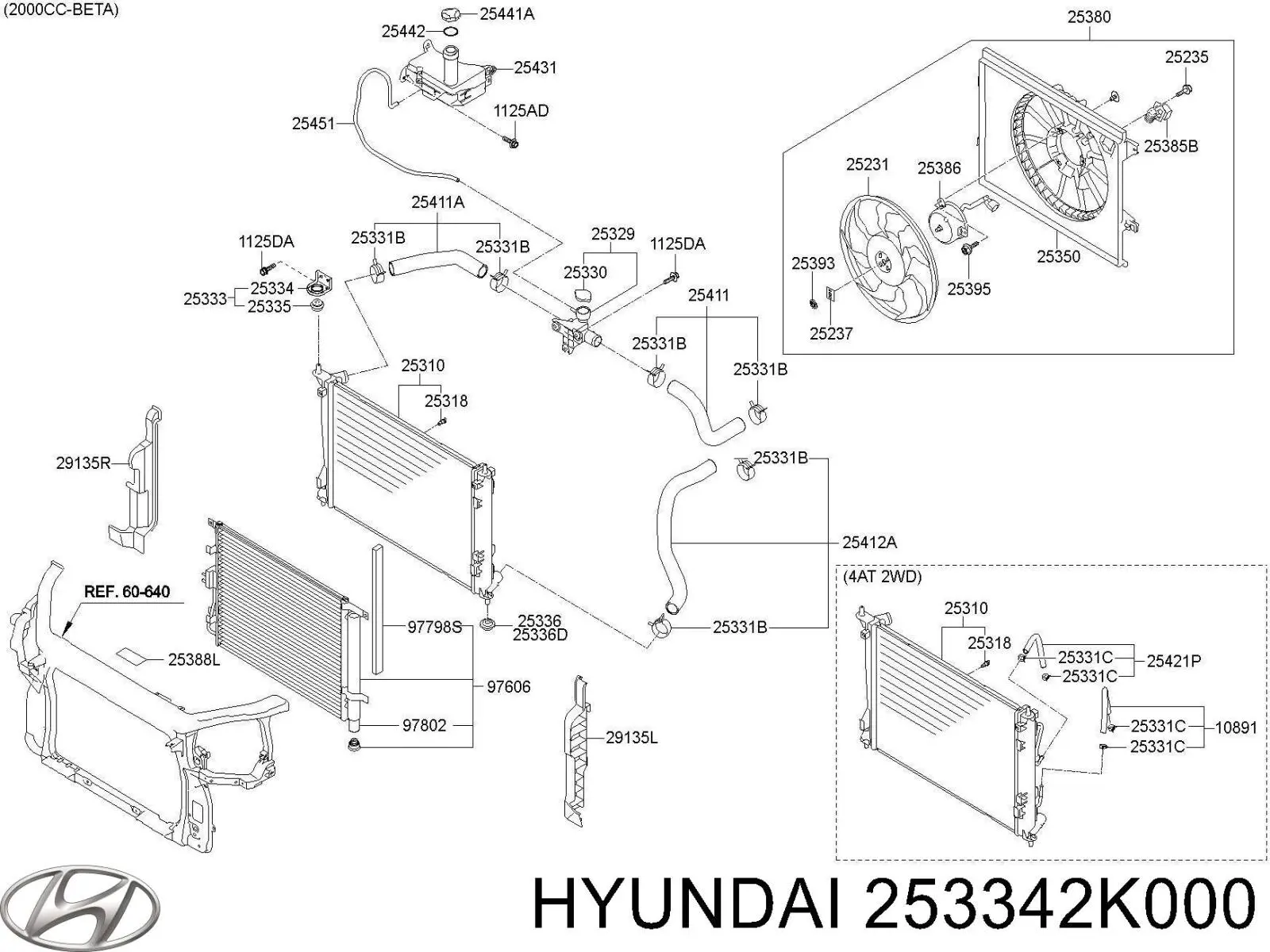  253342K000 Hyundai/Kia