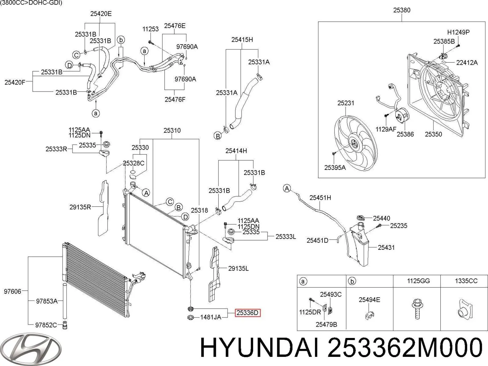  253362M000 Hyundai/Kia