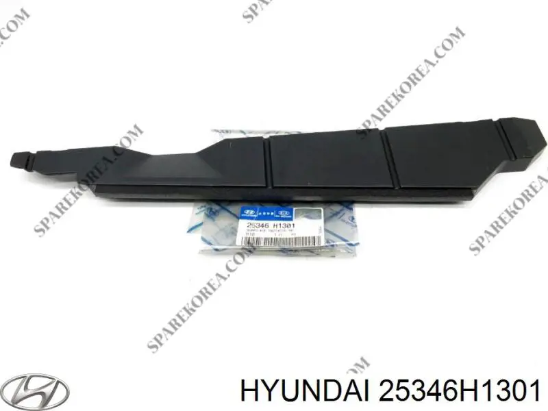 25346H1301 Hyundai/Kia conduto de ar (defletor direito do radiador de intercooler)