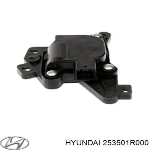 253501W000 Hyundai/Kia difusor do radiador de esfriamento