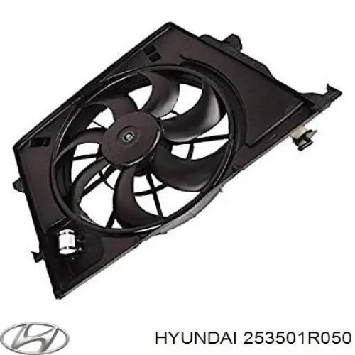 Difusor do radiador de esfriamento para Hyundai I20 (PB)