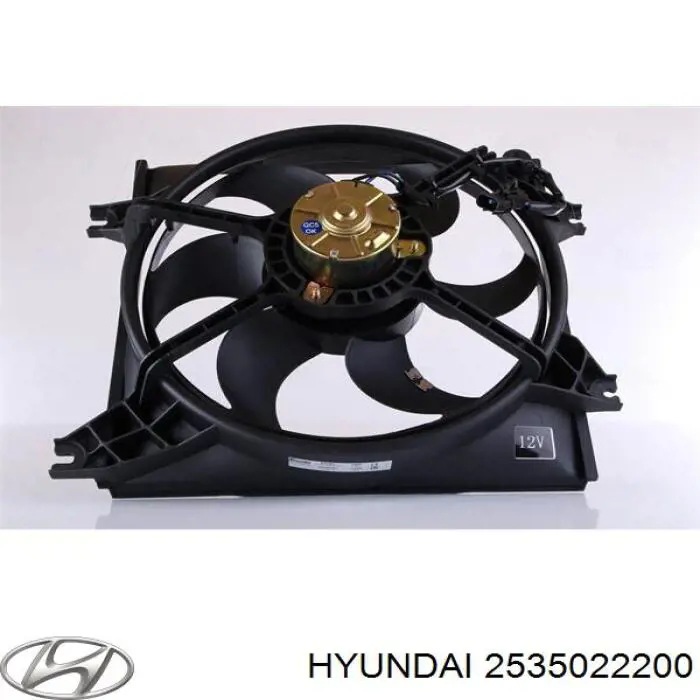 Диффузор радиатора охлаждения Hyundai/Kia 2535022200 цена, от 139.73 USD