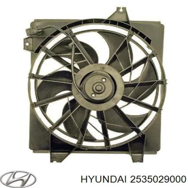 Купить 2535029000 Hyundai/Kia Рамка радиатора охлаждения