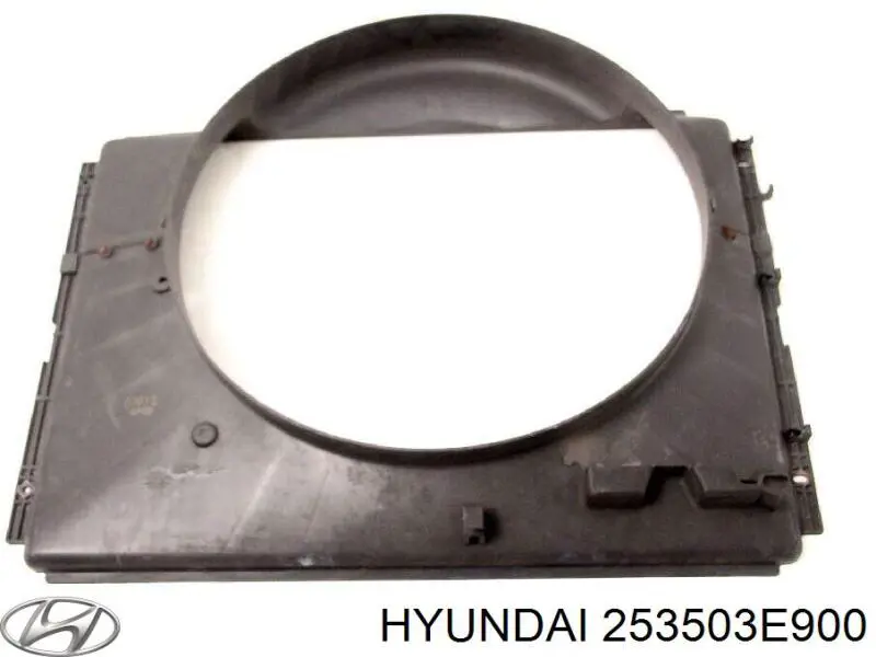 253503E900 HYUNDAI Bastidor radiador original y equivalente