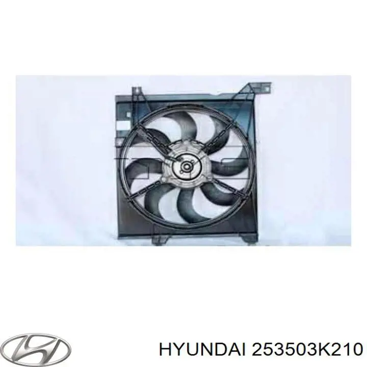 Диффузор радиатора охлаждения Hyundai/Kia 253503K210 цена, от 31.92 USD