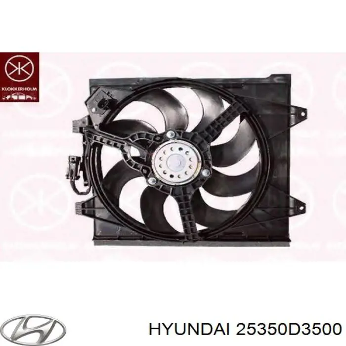 Купить 25350D3500 Hyundai/Kia Рамка радиатора охлаждения