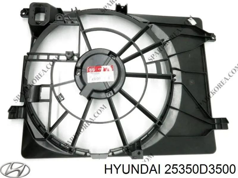 25350D3500 Hyundai/Kia Рамка вентилятора