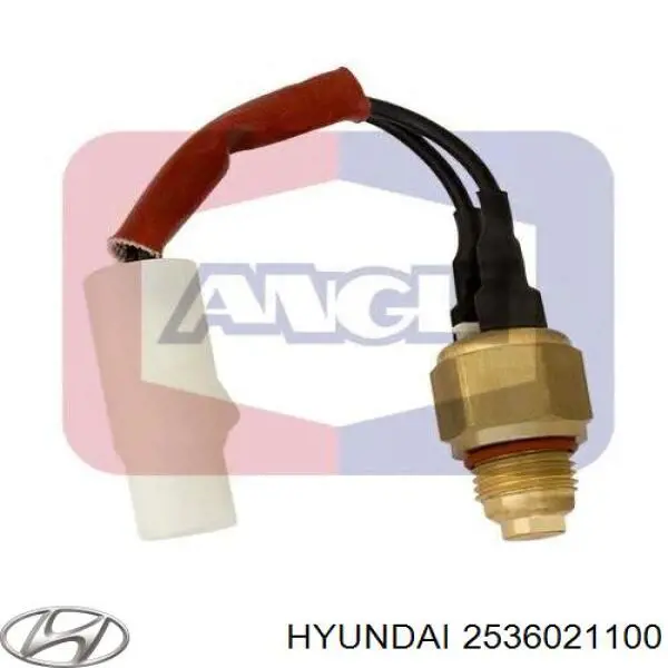 25360-21100 Hyundai/Kia датчик температуры охлаждающей жидкости (включения вентилятора радиатора)