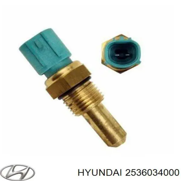 2536034000 Hyundai/Kia датчик температуры охлаждающей жидкости (включения вентилятора радиатора)