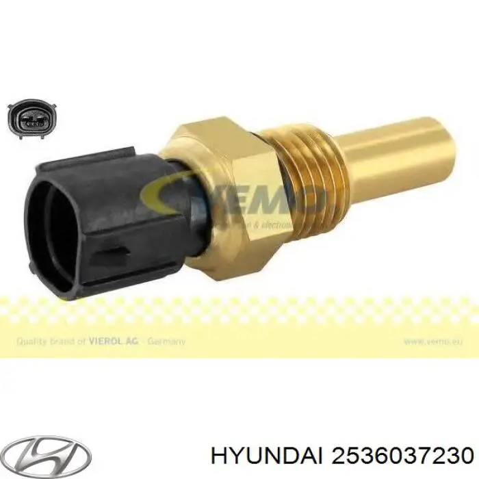 Датчик температуры радиатора Hyundai/Kia 2536037230 цена, от 22.77 USD